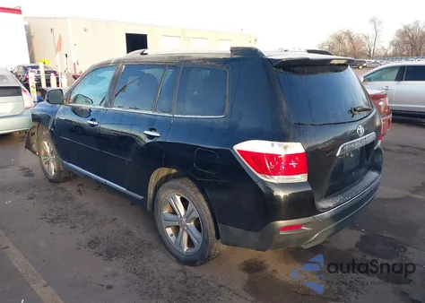 2012 Toyota Highlander Limited V6 from USA, damaged, VIN 5TDDK3EHXCS123429